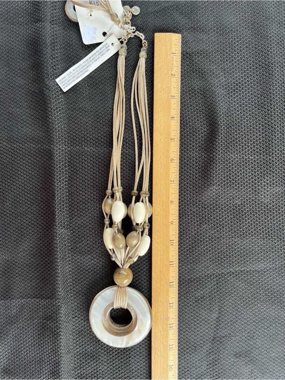 NWT AMIANI Resort Fashion 3-Piece Matching Set BOHO/COASTAL CHIC Jewelry - Picture 9 of 10